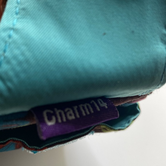 Debra Valencia | Floral ID Wallet Coin Purse Adjustable Crossbody Strap Travel - Picture 4 of 14